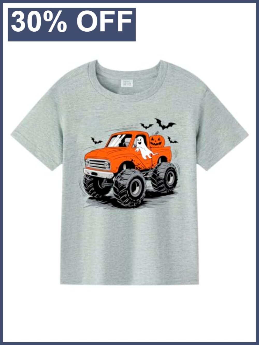 Toddler Halloween Shirt Kids Boo Pumpkin Tee Boys Girls Top